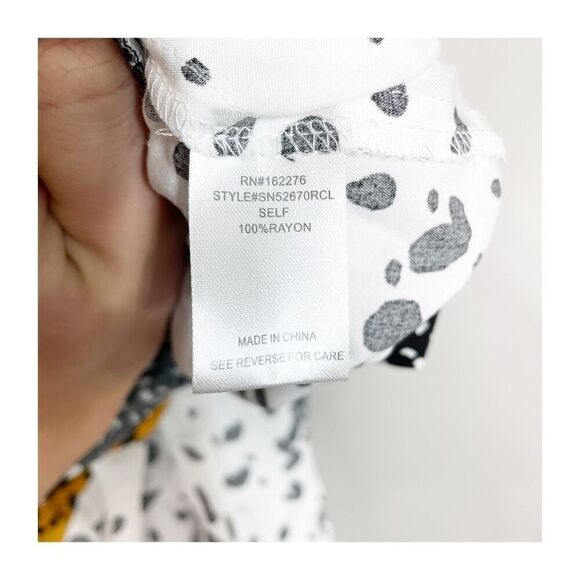 Les Serein Stitchfix Maxi Dress Tiered Ruffled cottagecore Womens Small New nwt - Picture 4 of 5